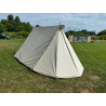 Geteld Tent 3 x 4,5 m - cotton, front opening