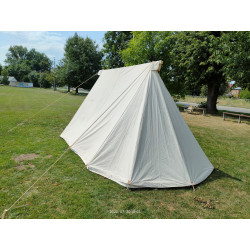 Geteld Tent 3 x 4,5 m - cotton, front opening