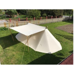 Geteld Tent 3 x 6 m with baldachin - cotton