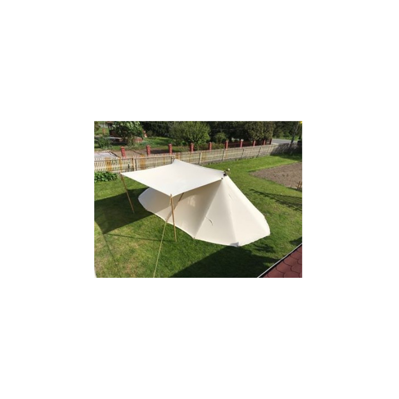 Geteld Tent 3 x 6 m with baldachin - cotton