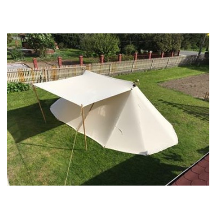 Geteld Tent 3 x 6 m with baldachin - cotton