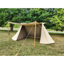 Geteld Tent - 3 x 6 m - LINEN - side opening