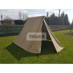 Geteld Tent - 3 x 5 m - LINEN - side opening