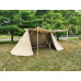 Geteld Tent - 3 x 5 m - LINEN - side opening