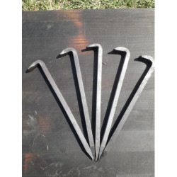 Forged Pegs for  Saxon / Norman 4 x 8,5 m - cotton