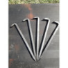 Forged Pegs for  Saxon / Norman 4 x 8,5 m - cotton