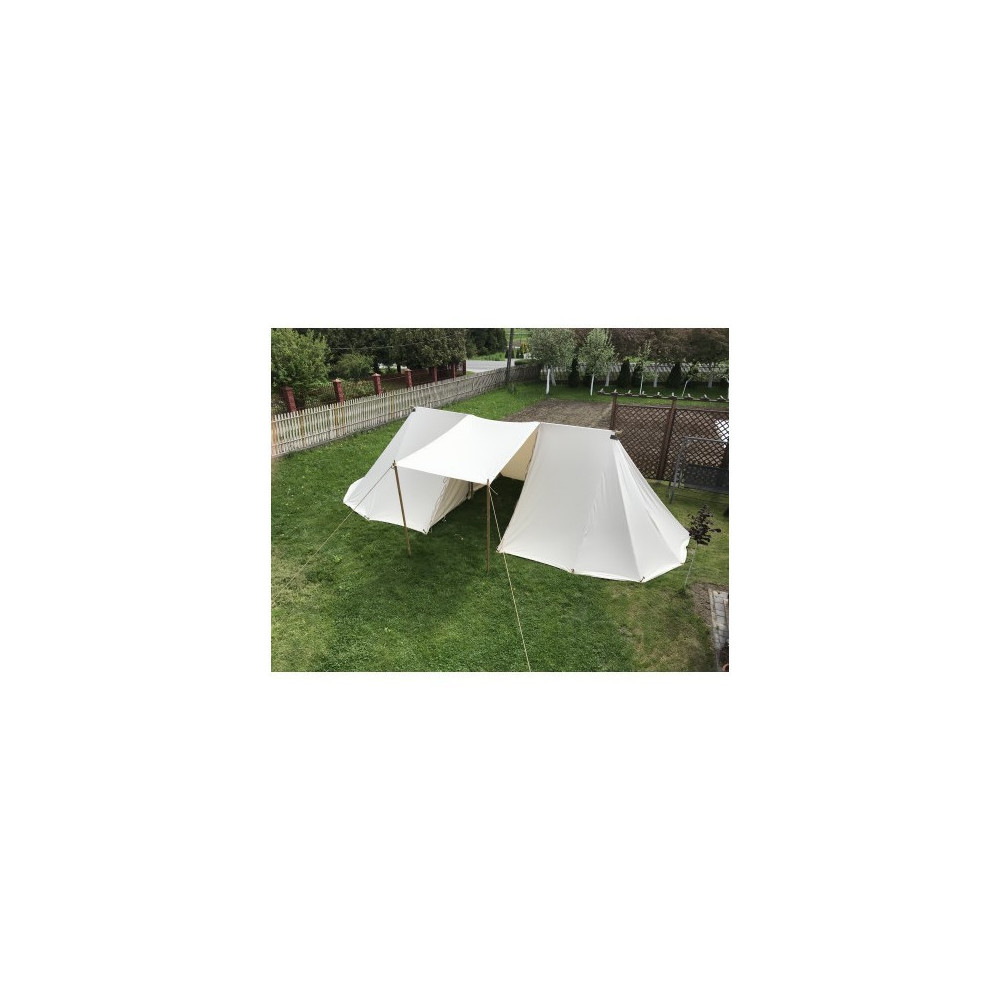 Long Double Tent - 3 x 9 m - linen