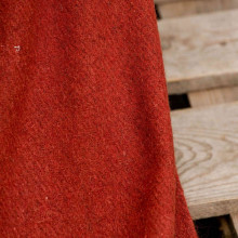 Wool Heavy Loden Fulled Twill – Terracotta Red – WWL 52/03