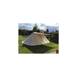 Geteld Tent 4 x 7 m - cotton - with baldachin