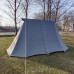 Geteld Tent 3 x 6 m with baldachin - wool