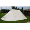 Geteld Tent 4 x 8,5 m - cotton - with baldachin