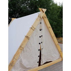 Viking small stall from Oseberg  - 3 x 2 m - cotton