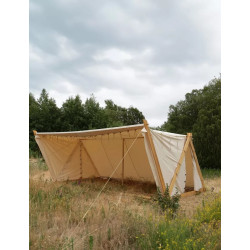 Viking tent from Oseberg - 6 x 2- cotton - version with frame