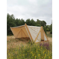 Viking tent from Oseberg - 6 x 2- cotton - version with frame