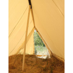 Viking tent from Oseberg - 6 x 2- cotton - version with frame