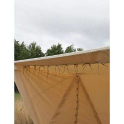 Viking tent from Oseberg - 6 x 2- cotton - version with frame