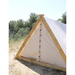 Viking tent from Oseberg - 6 x 2- cotton - version with frame