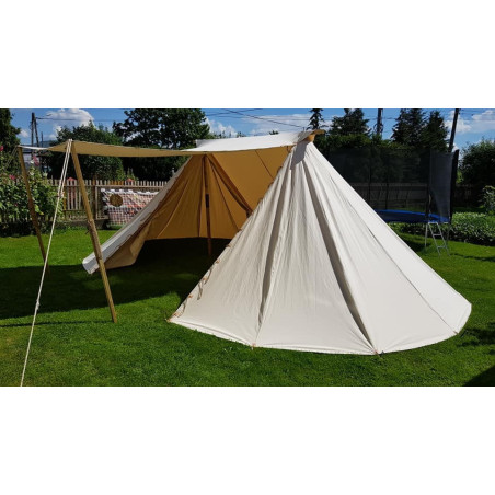 Saxon Norman Geteld 4 x 8,5 x 2,4 m - cotton