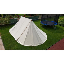 kopia kopia Geteld - 4 x 8,5 m - cotton - side opening