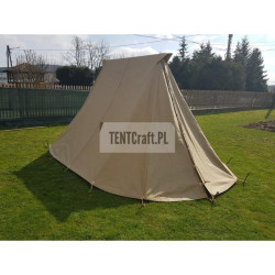 Geteld 3 x 5 m - linen - side opening