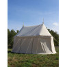 Umbrella with two poles (6x3m) - cotton