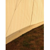 Umbrella with two poles (6x3m) - cotton