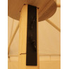 Umbrella with two poles (6x3m) - cotton