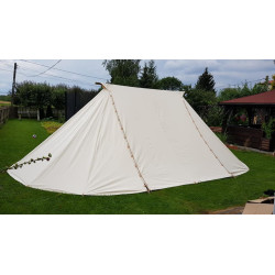 Saxon Norman Geteld 4 x 8 x 2,8 m - cotton - long side opening