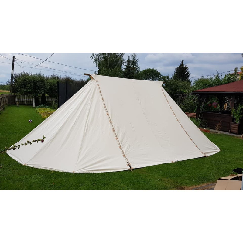 Saxon Norman Geteld 4 x 8 x 2,8 m - cotton - long side opening