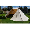 Saxon Norman Geteld 4 x 8 x 2,8 m - cotton - long side opening