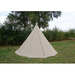 Cone Tent - ⌀ 4 m x 3 m high - LINEN