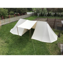 Long Double Tent - 3 x 8 m - LINEN