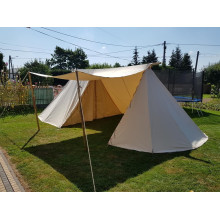 Merchant Geteld Tent - 4 x 7 m -  WOOL