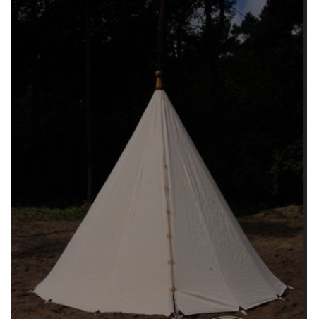 Cone Tent - phi 3 m x 3,3 m - cotton