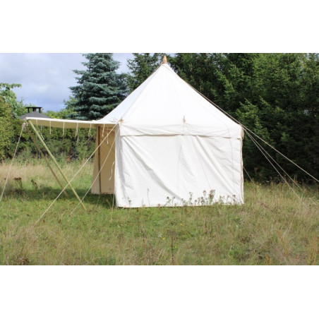 Square Tent 3 x 3 m - cotton