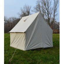 Camp tent XIX, XX century - 2 x 2 m - cotton