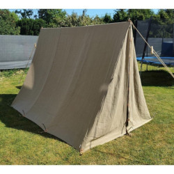 Large  Wedge - A-Tent - 4 x 3 m -  Linen