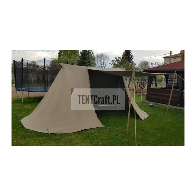 Merchant Tent 3 x 6 m - linen