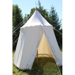 Umbrella Medieval Tent - fi 3 m - linen