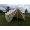 Wall Tent Size 3 x 4,5 m x 2,2 m (h) - cotton